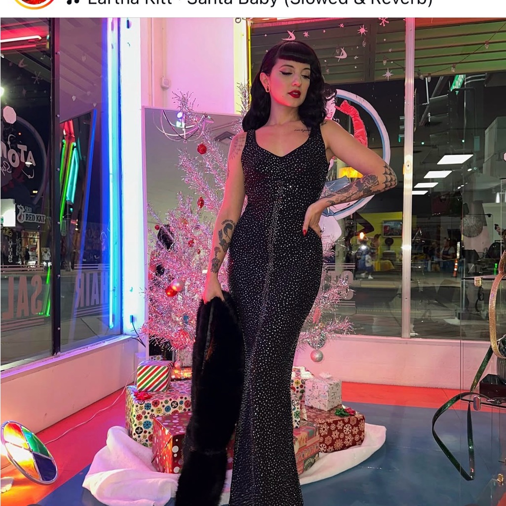 Elle Rebel Jfk Birthday Rhinestone Dress